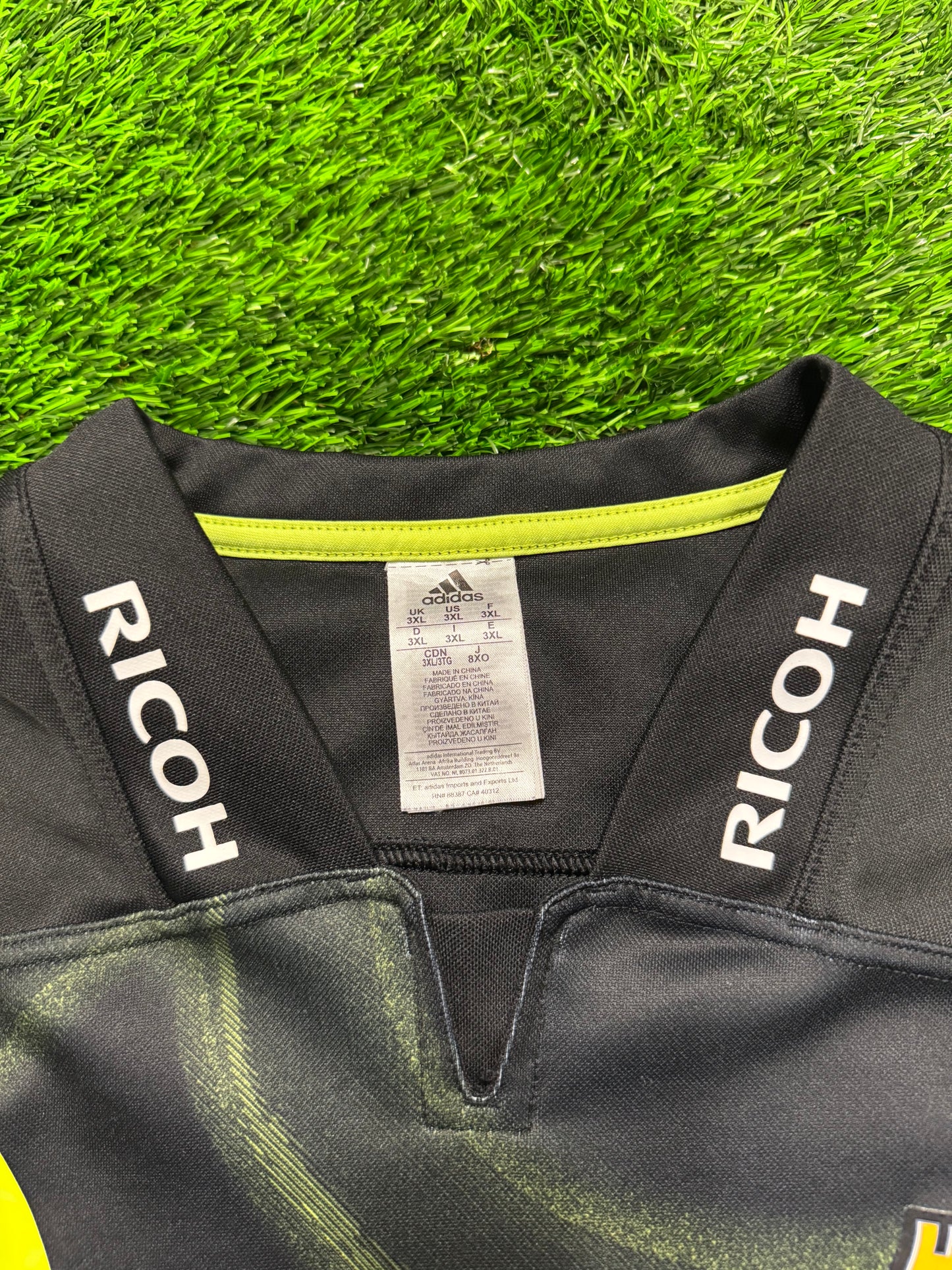 2017 Adidas Hurricanes KIA Super Rugby Home Jersey (XXXL)