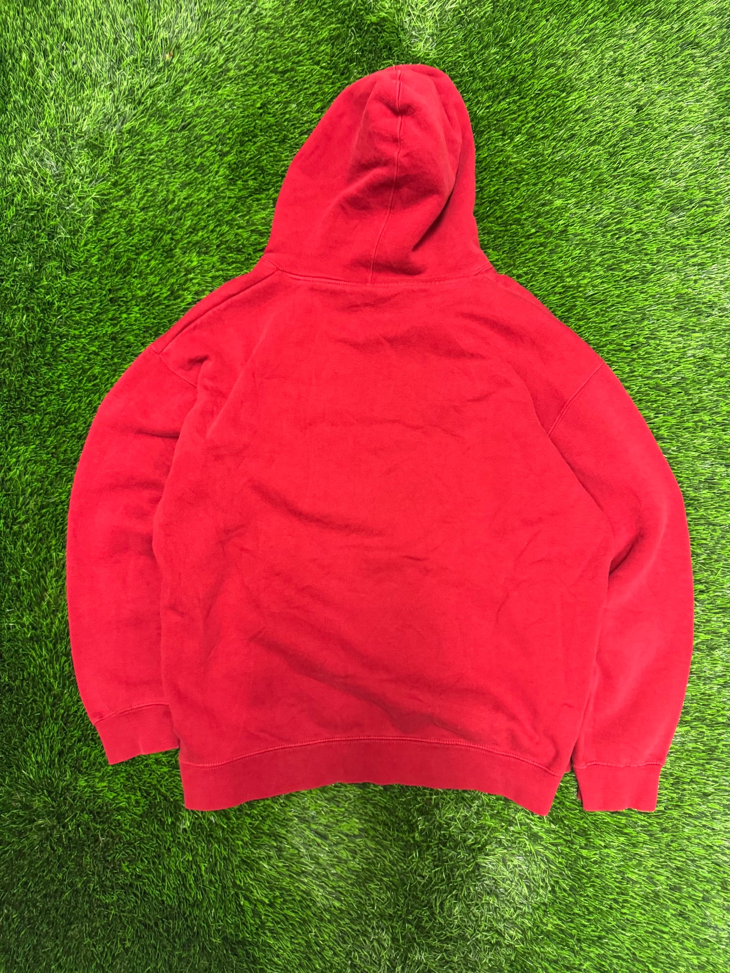 00s University of Oklahoma Spell Out Embroidered Hoodie (XL)