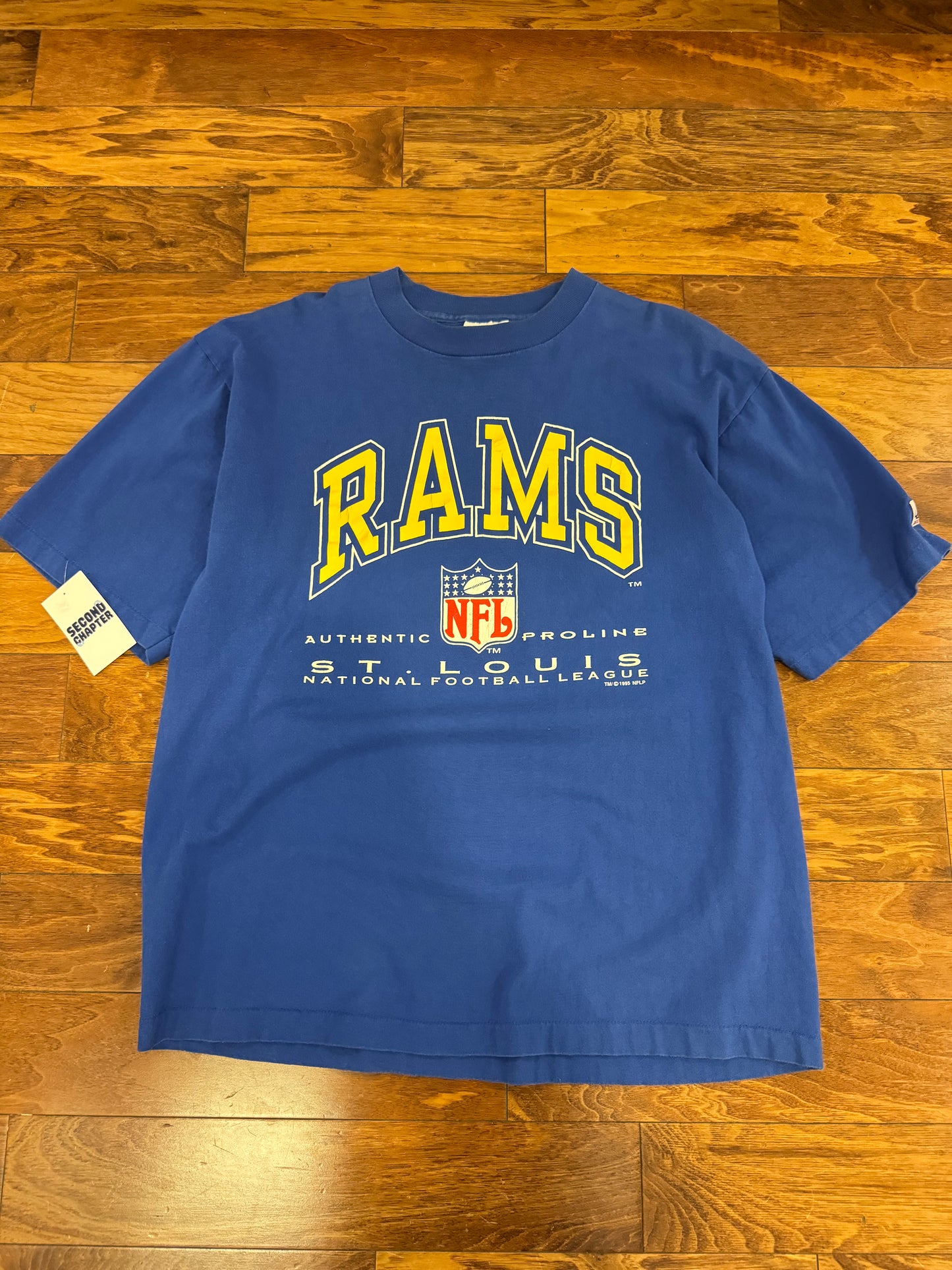 1995 St Louis Rams Spell Out Tee (XL)