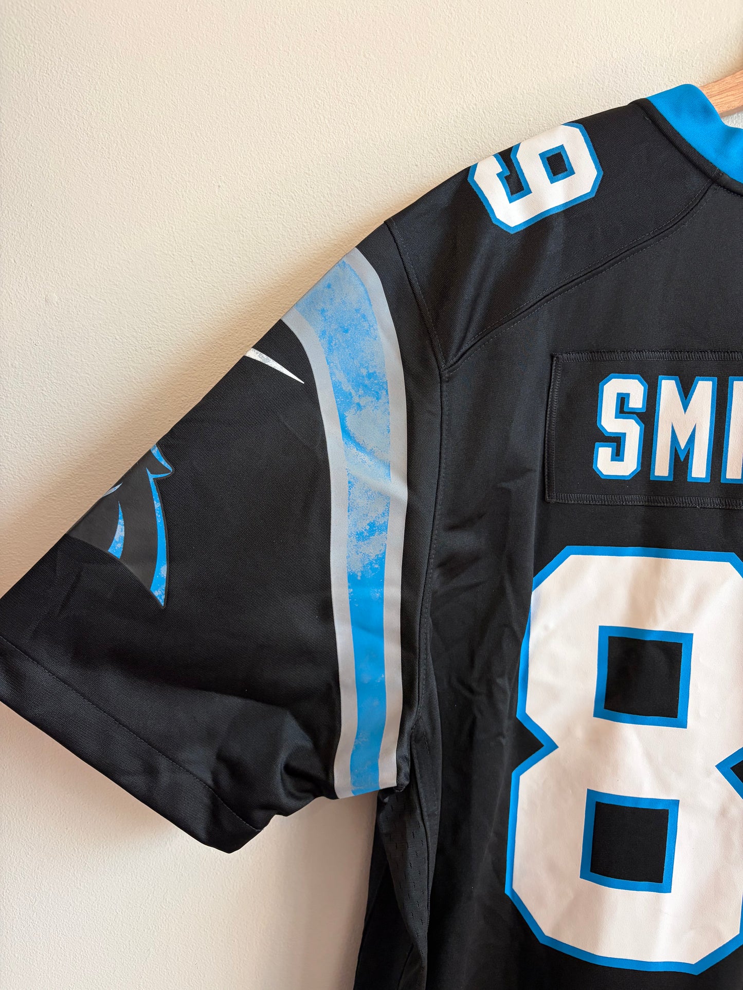 2023 Carolina Panthers Steve Smith Sr Flawed Jersey (XL)