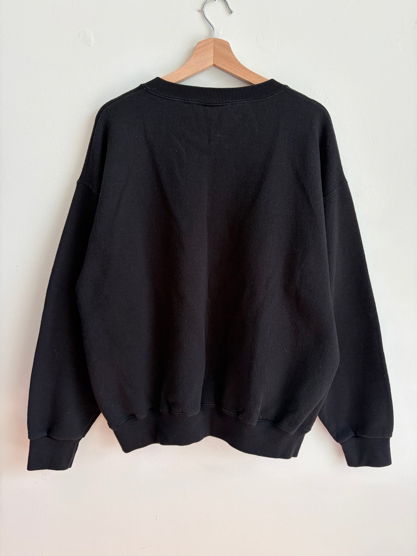 1996 Carolina Panthers Lee Sport Black Crewneck (L)