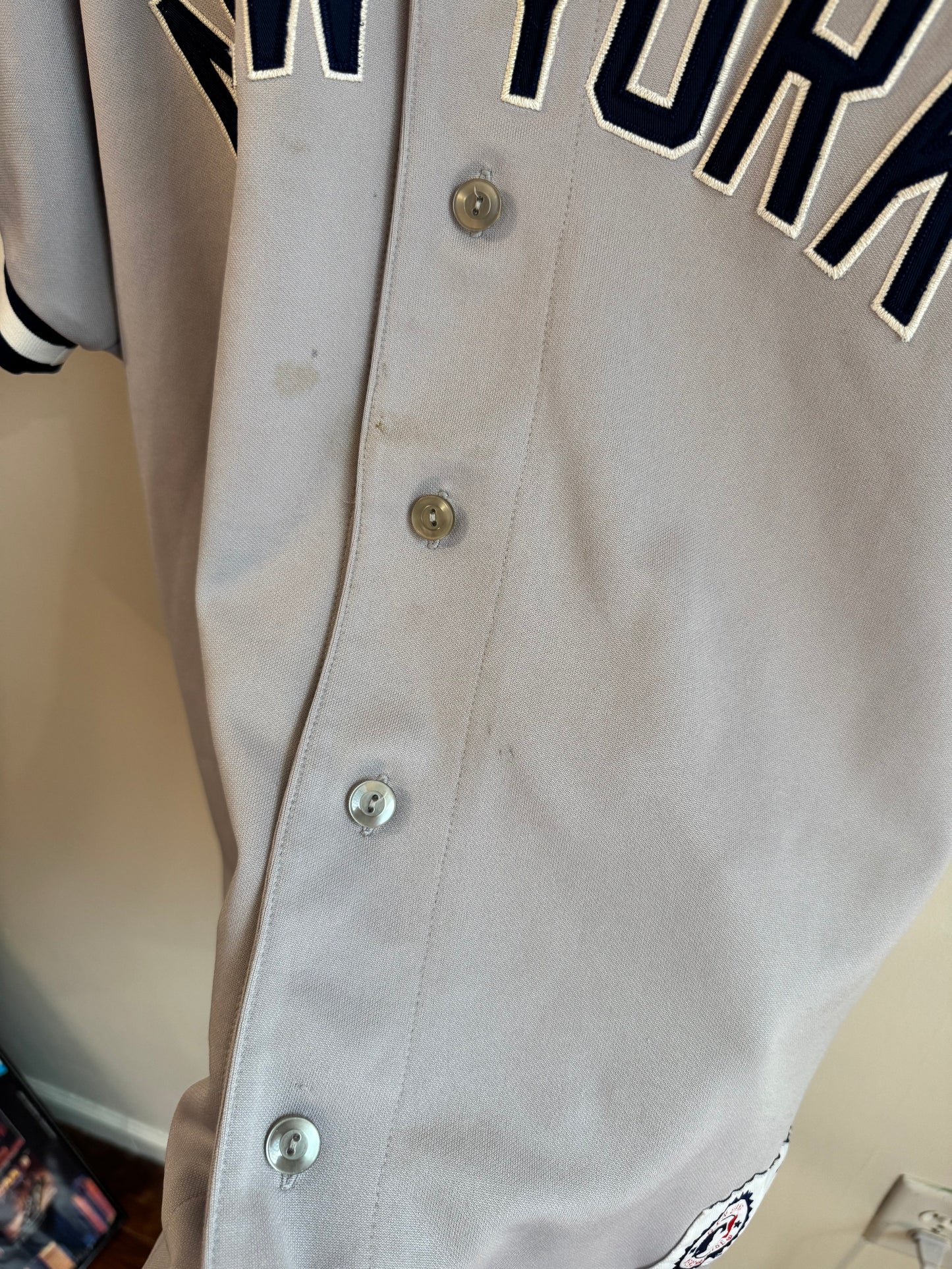 2000s Yankees Alexander Rodriguez Majestic Baseball Jersey (L)