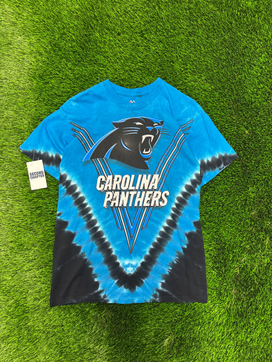 00s Carolina Panthers Majestic Tie Dye Tee (M)