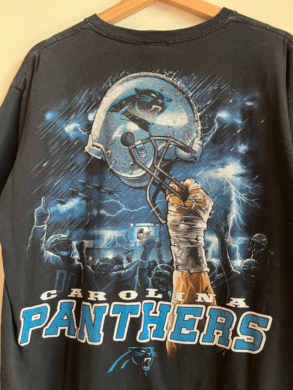 00s Carolina Panthers Victory Graphic Tee (L)