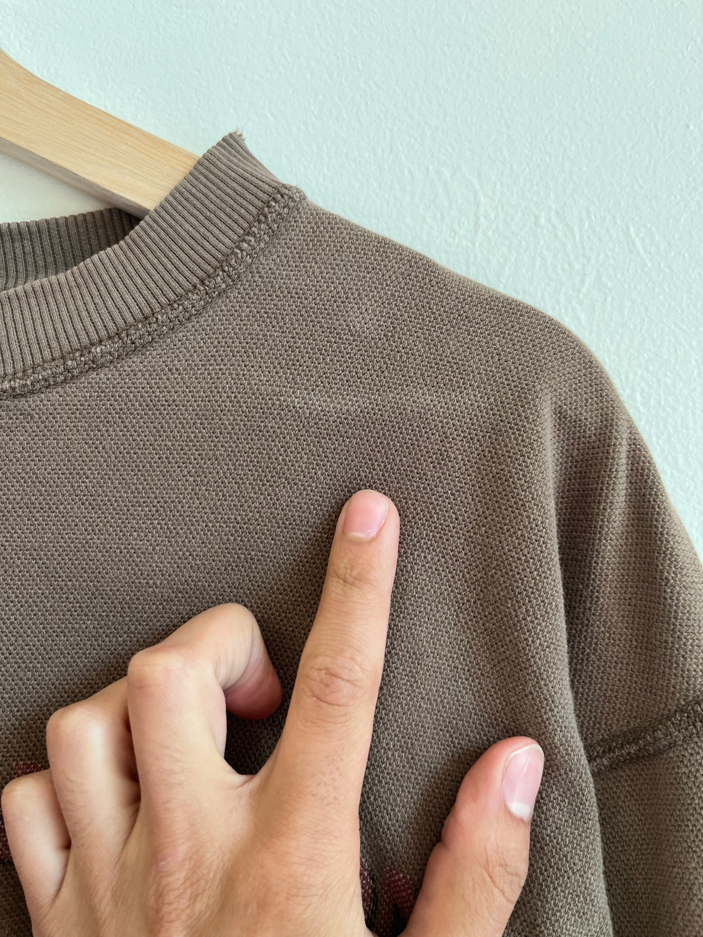 00s Harley Davidson Planet Woven Oversized Long Sleeve Shirt (M)