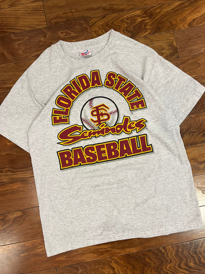 90s Florida State Seminoles  (FSU) Baseball Vintage Tee (L)