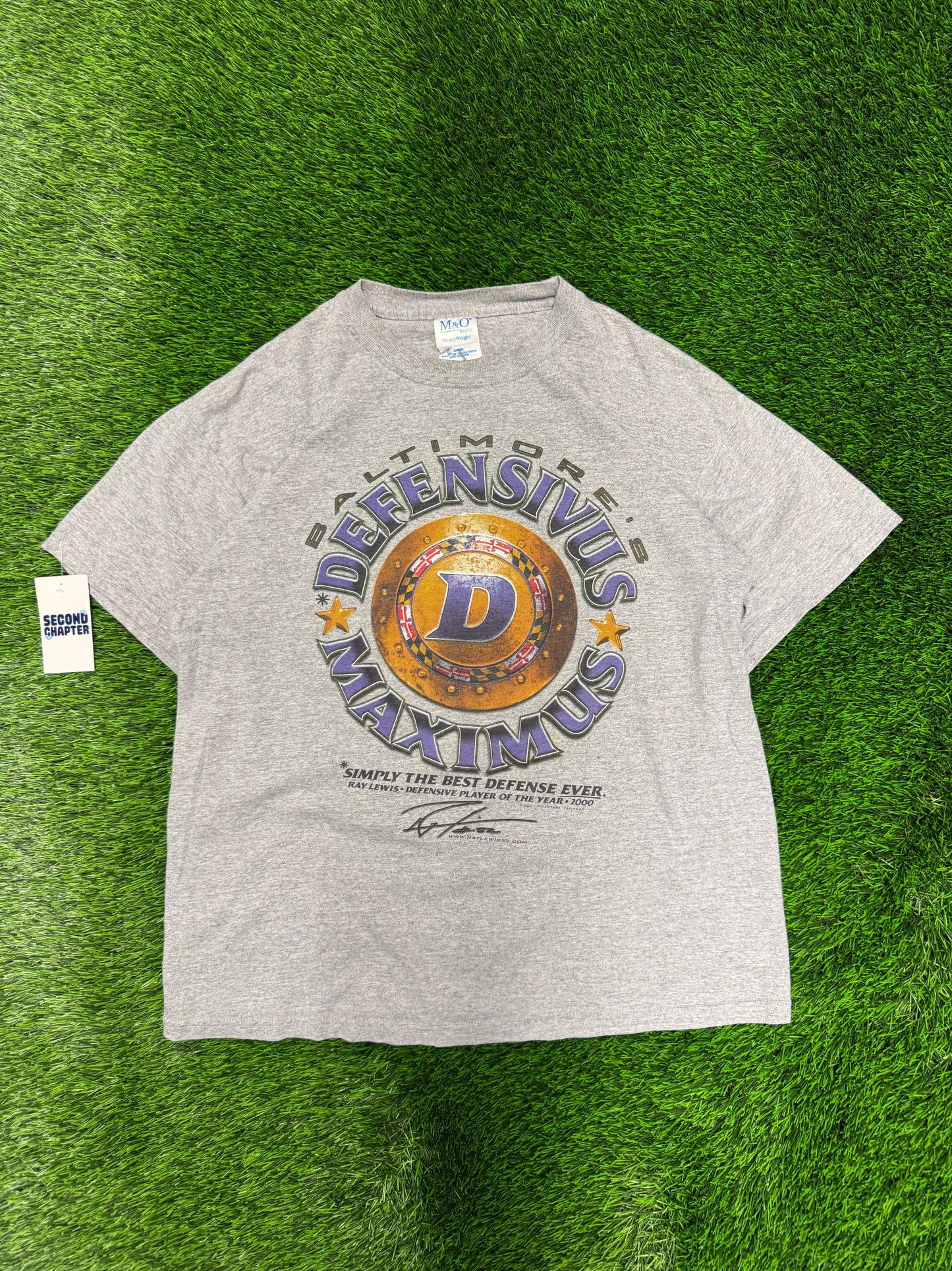 2001 Ravens Ray Lewis Tee (L)