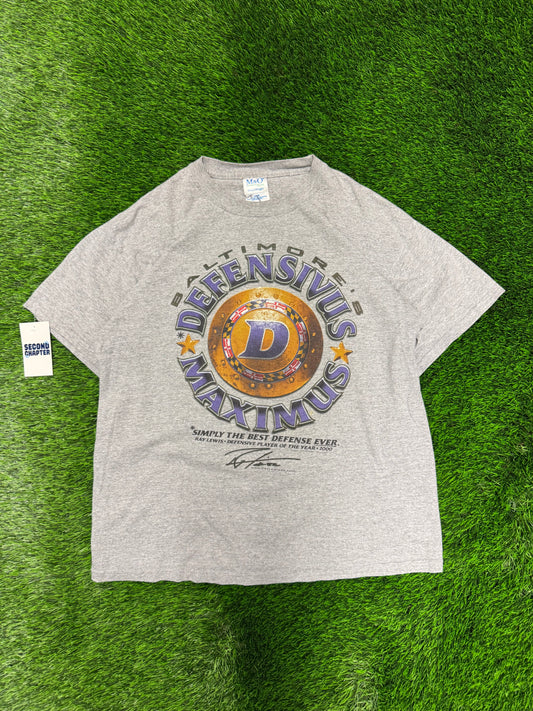 2001 Ravens Ray Lewis Tee (L)