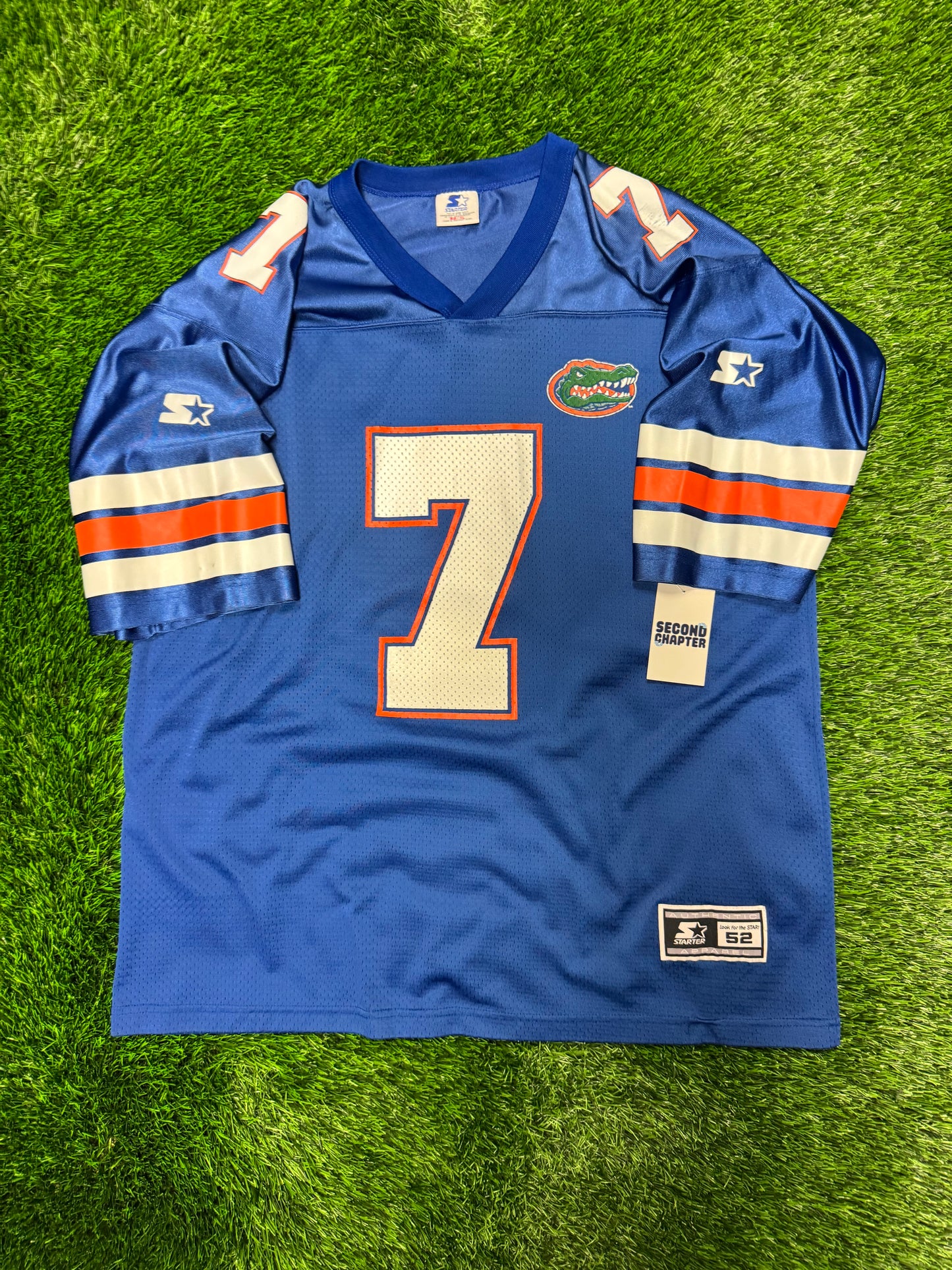 1996 University of Florida (UF) Gators #7 Vintage Starter Football Jersey (XL)