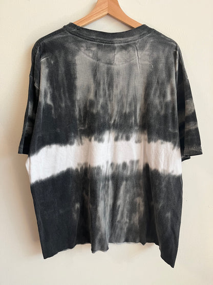 00s Boston Bruins Vintage Tie Dye NHL Cropped Tee (XL)