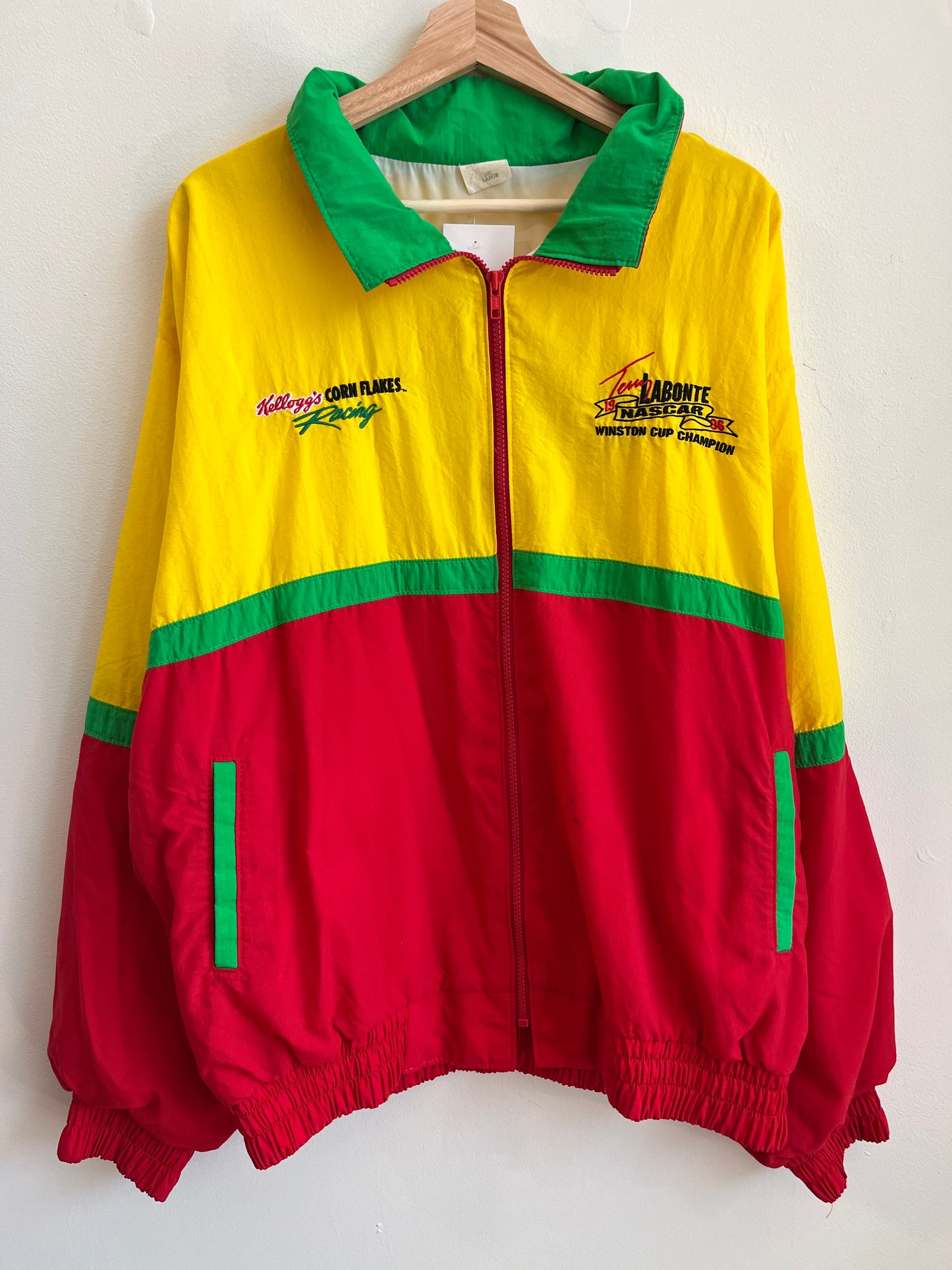 1996 Team Labonte Kellogg's Nascar Winston Cup Windbreaker (L)