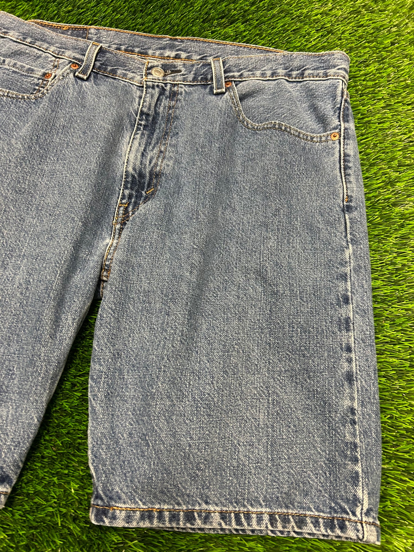 Levi's 505 Blue Jean Shorts (36)