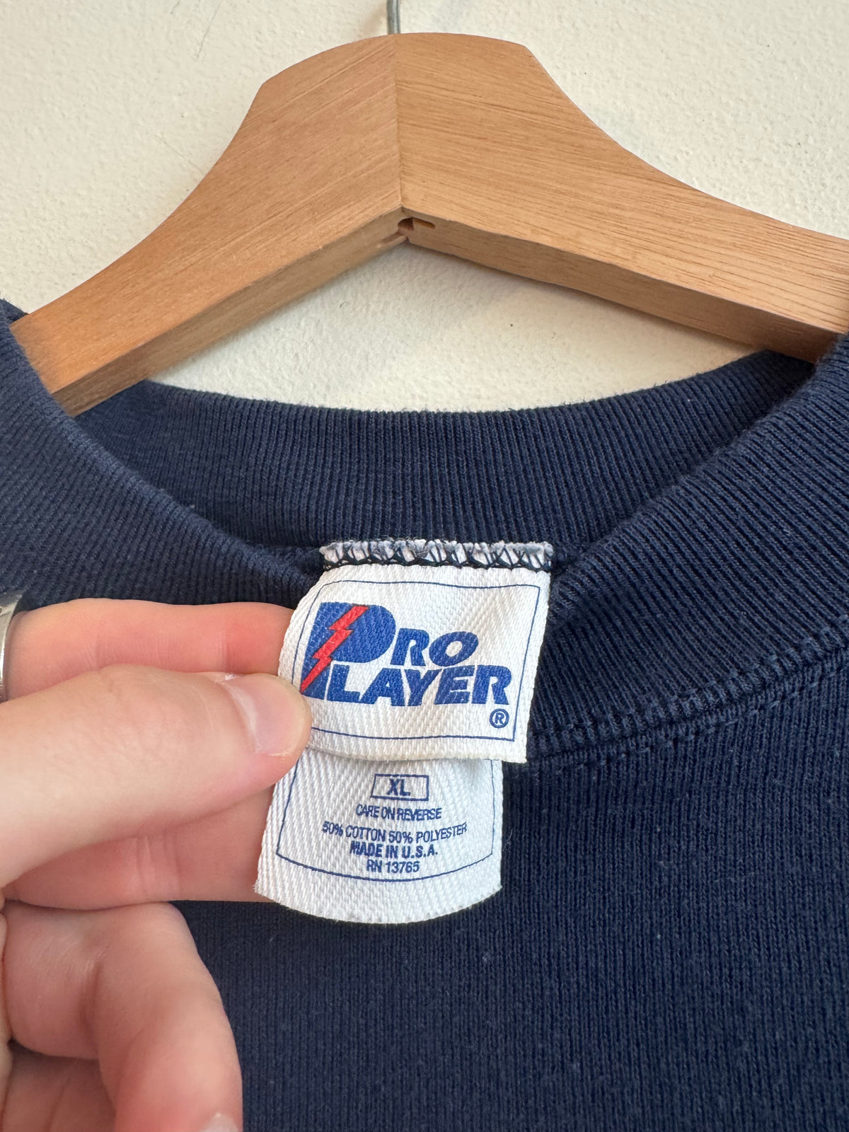 1996 New England Patriots AFC Super Bowl Crewneck (XL)