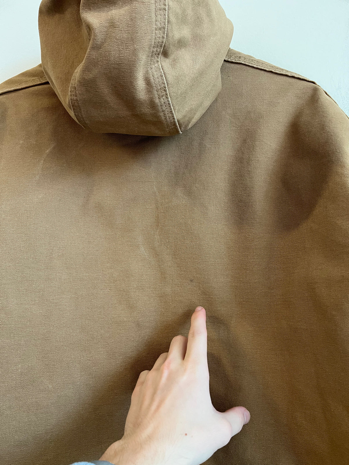 2006 Carhartt J130 CML Tan Jacket (L)