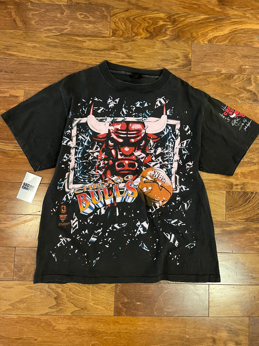 1992 Chicago Bulls Shattered Backboard Tee (XL)