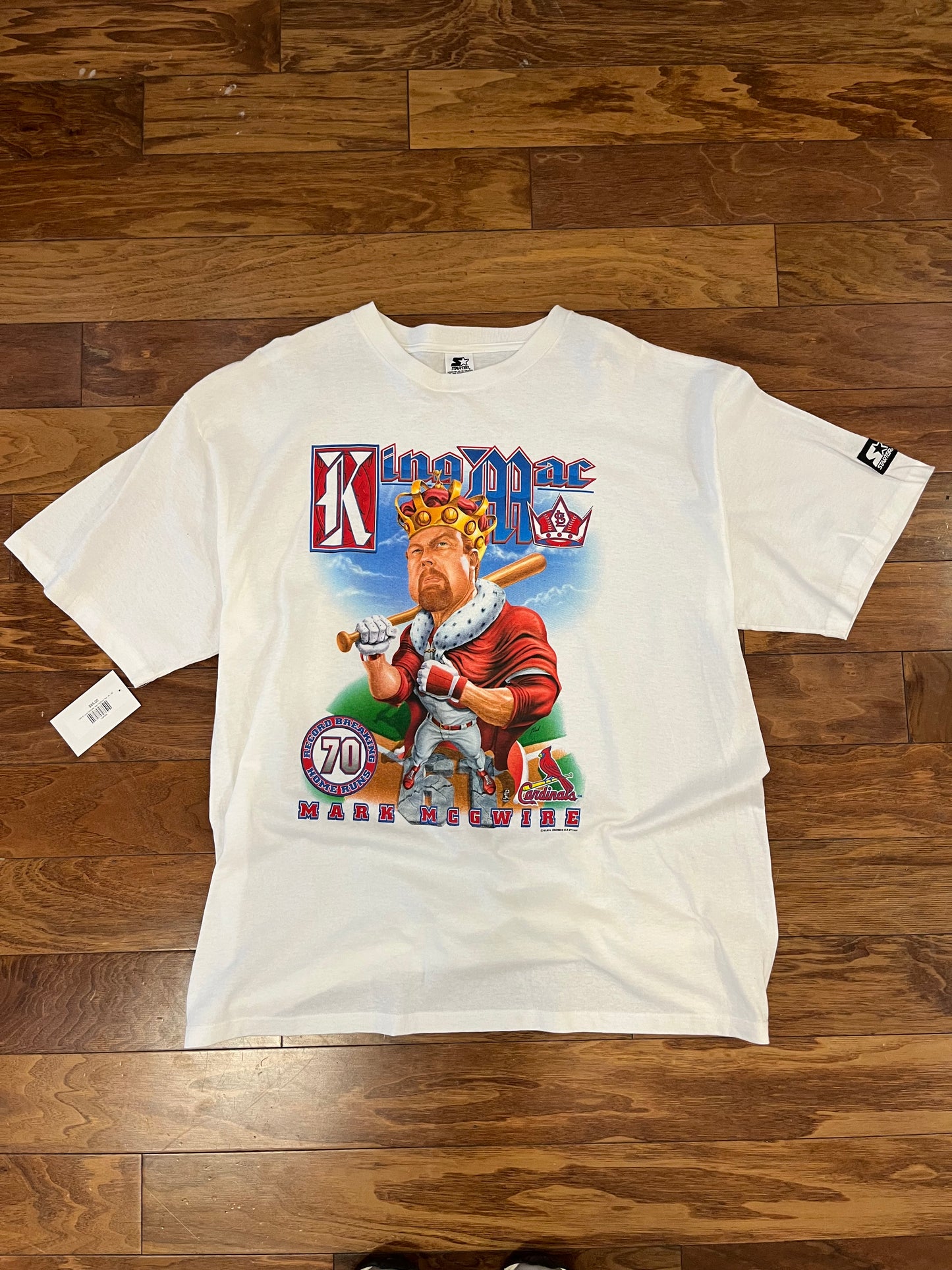 1998 St Louis Cardinals Mark McGwire Tee (XL)