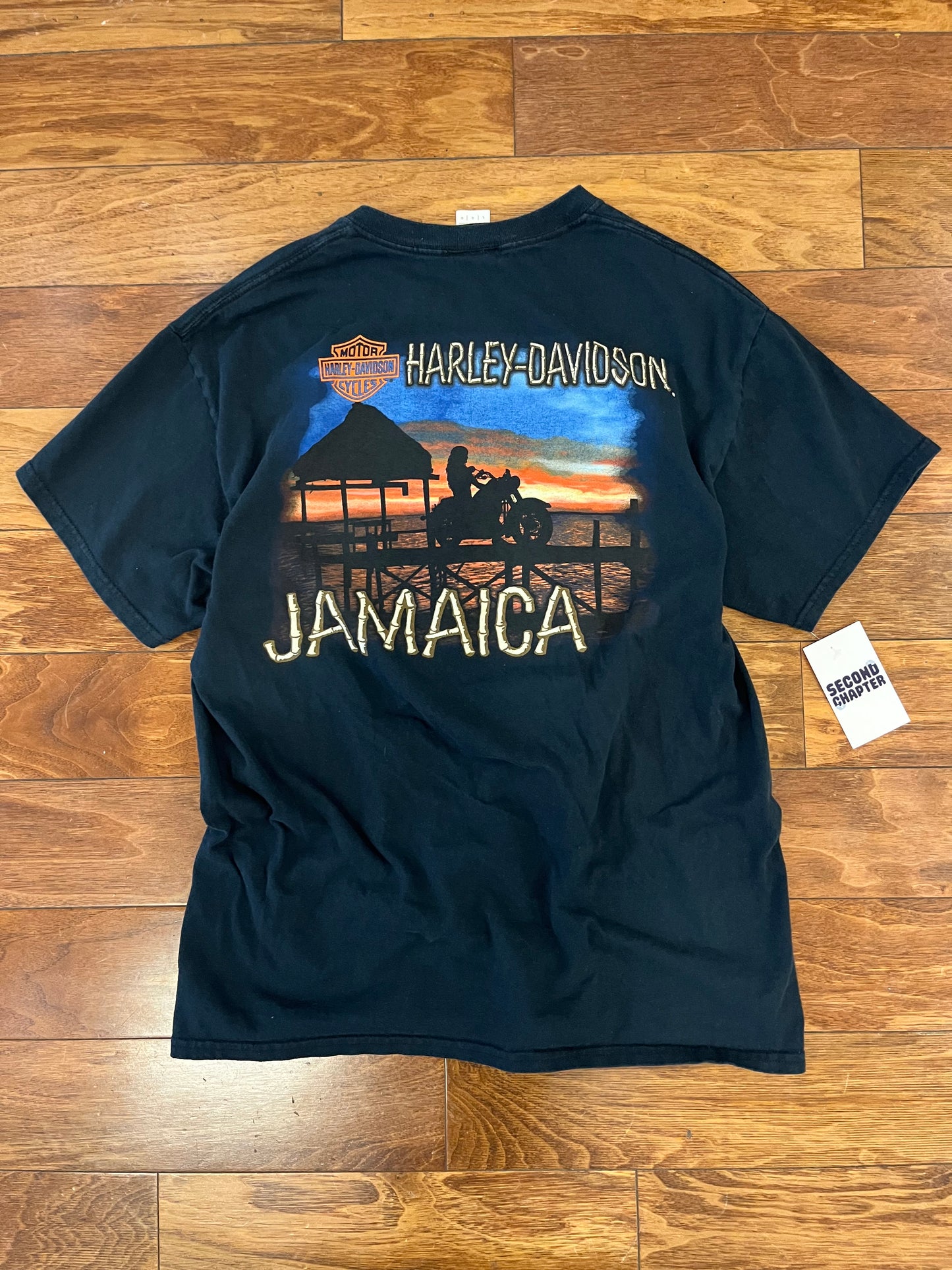2010s Harley Davidson Jamaica Tee (L)