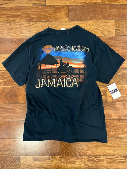 2010s Harley Davidson Jamaica Tee (L)