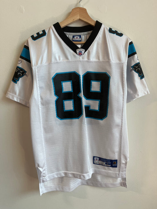 00s Carolina Panthers Steve Smith Away Jersey (Youth L)