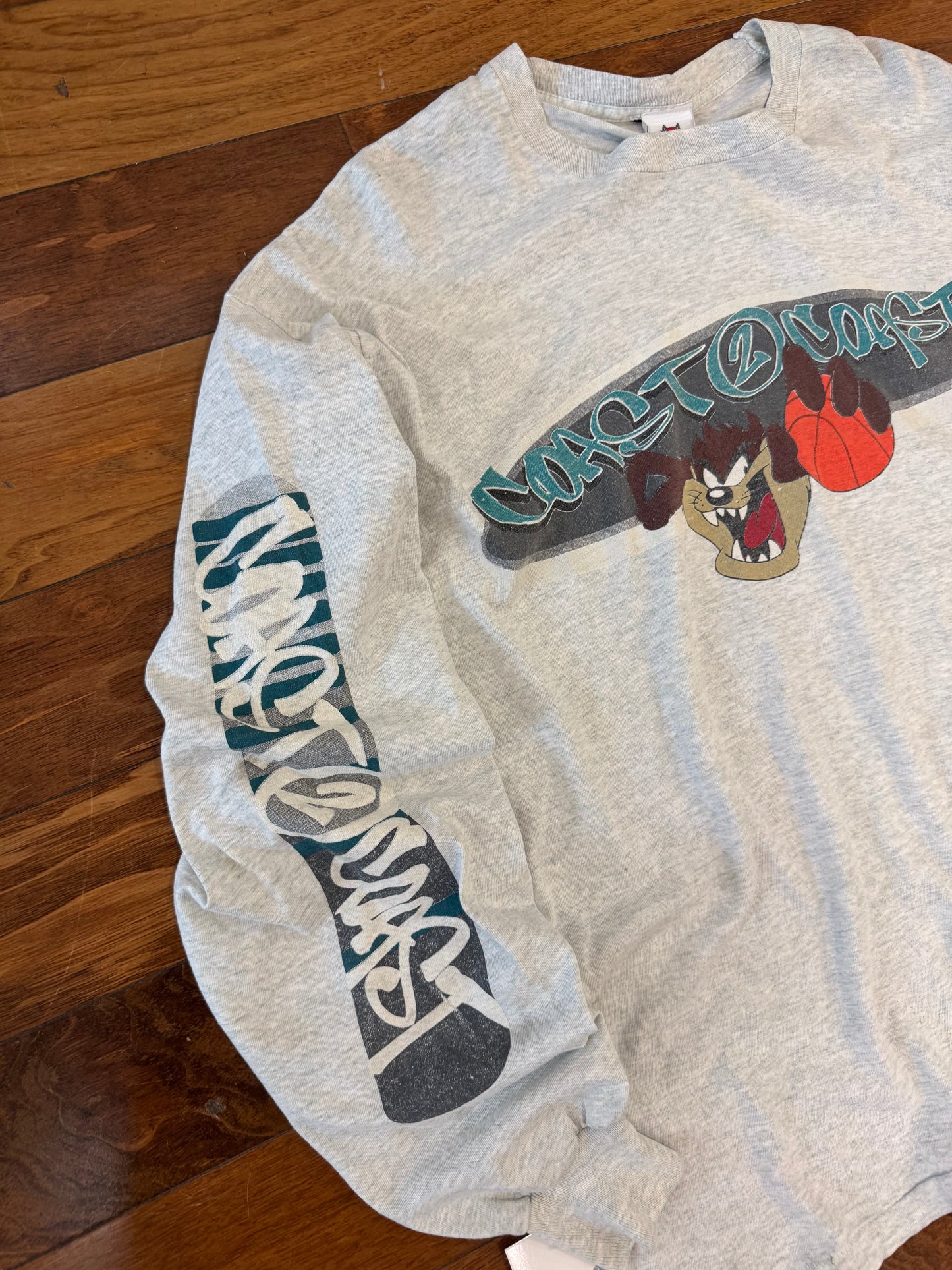 1997 Taz Coast To Coast Long-Sleeve Shirt (XL)