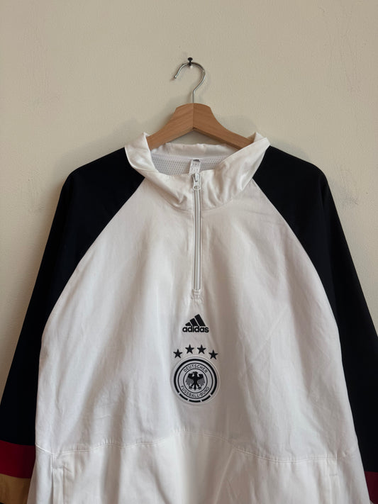 2022 Germany Soccer Adidas Quarter Zip Jacket (L)