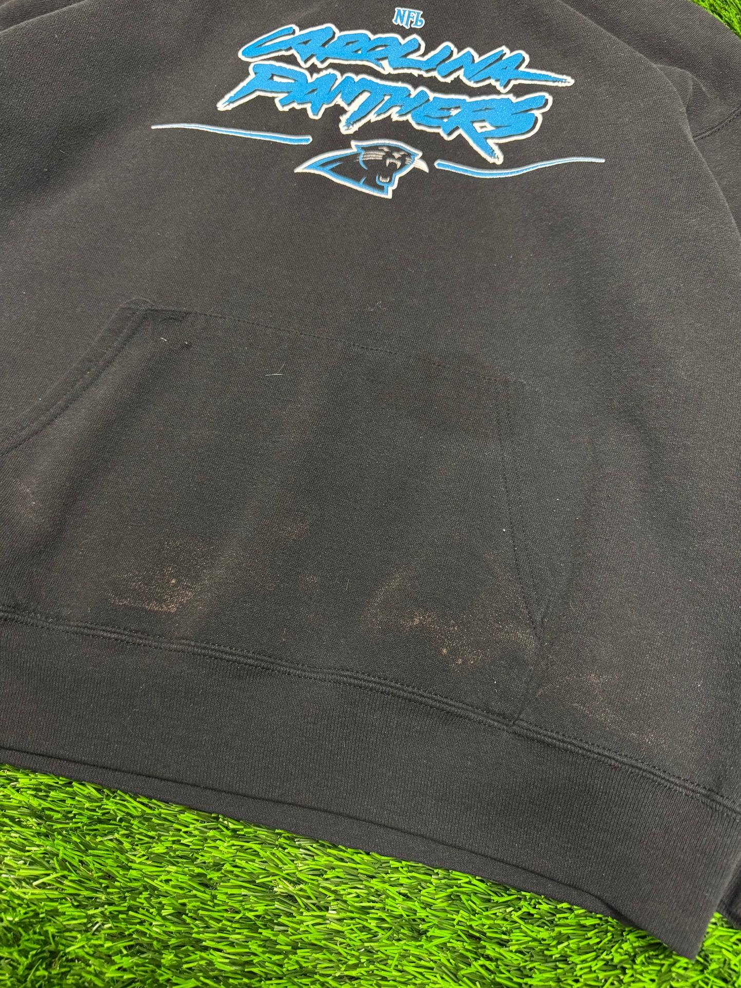 00s Carolina Panthers NFL Stained Hoodie (L)