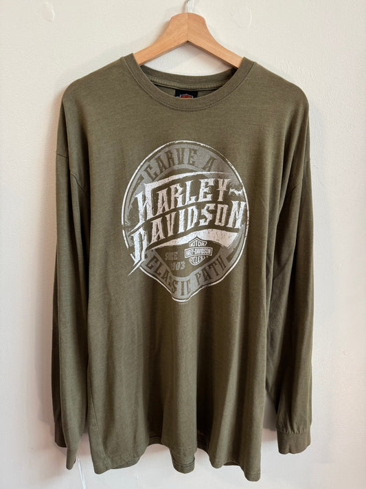 Harley Davidson Motorcycles Black Widow Long Sleeve (XL)