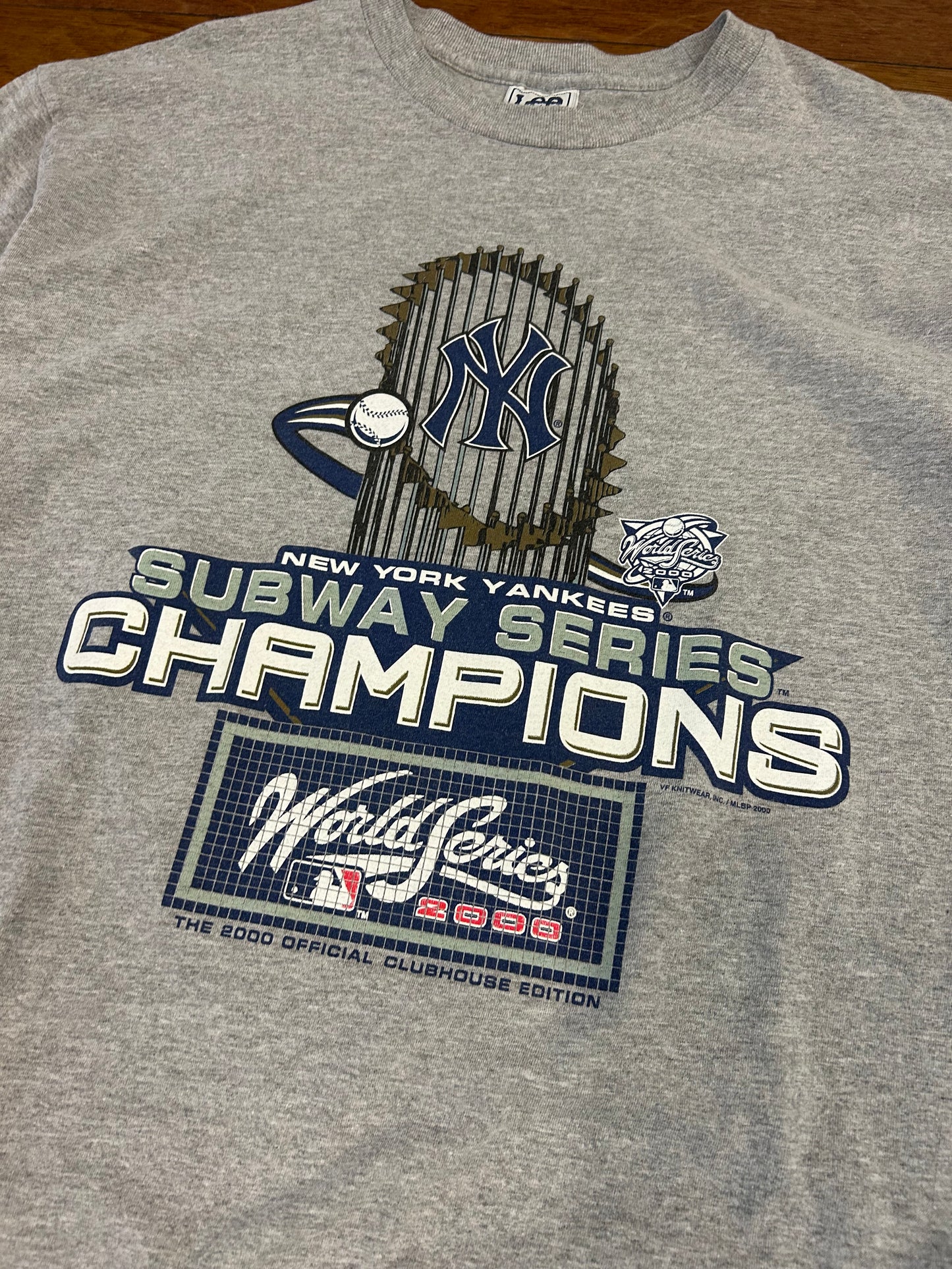 2000 New York Yankees Subway Series Tee (XL)