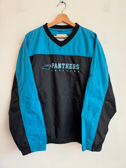 00s Carolina Panthers Reebok Two Tone Windbreaker (L)