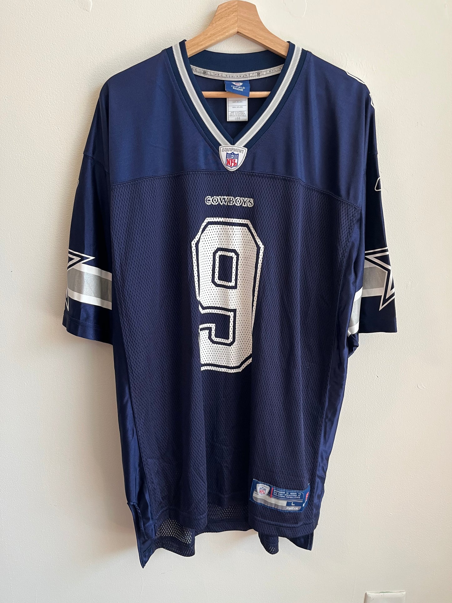 00s Dallas Cowboys Tony Romo Reebok Jersey (L)
