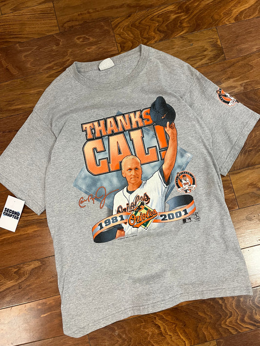 2001 Cal Ripken Baltimore Orioles Vintage Tee (L)