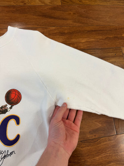 80s Magic Johnson Big Head Crewneck (L)