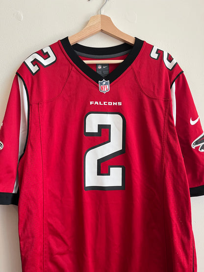 Atlanta Falcons Matt Ryan Red Nike Jersey (L)