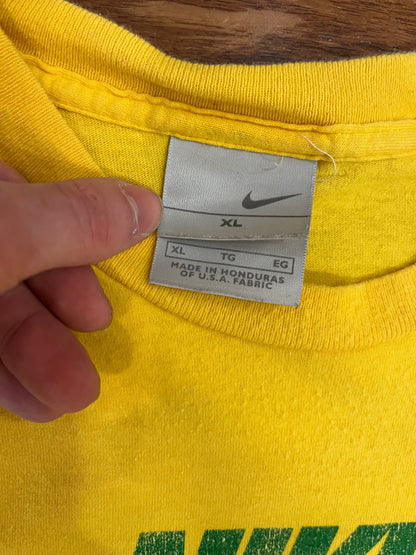 00s Nike Air Yellow Tee (XL)