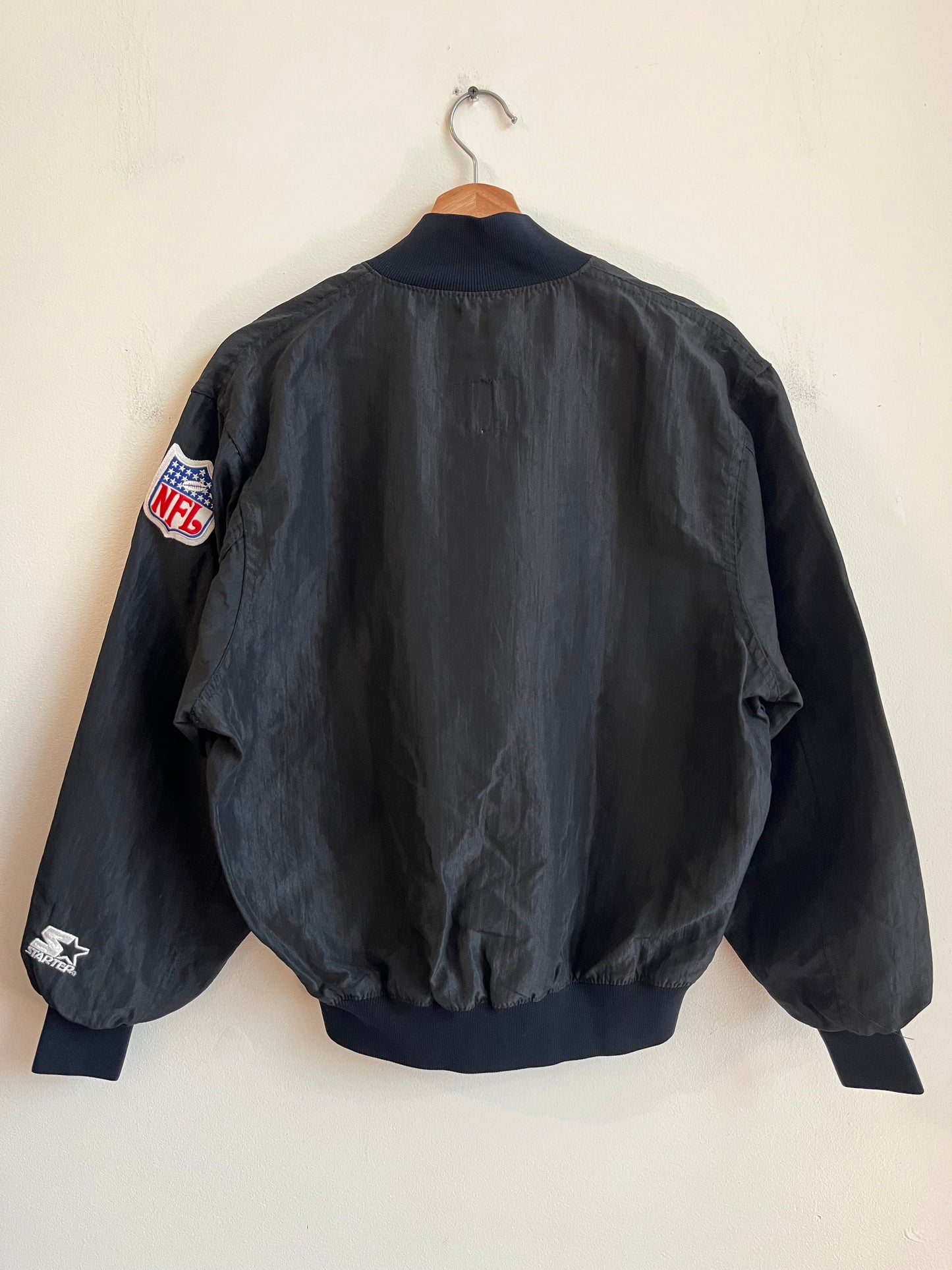 90s Carolina Panthers Starter NFL Quarter Zip Light Weight Jacket (S)