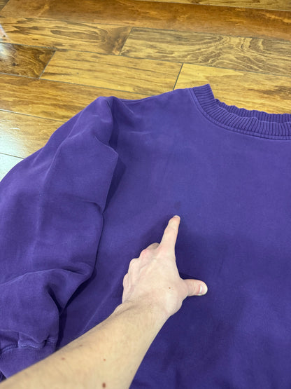 90s Adidas Equipment Purple Crewneck (L)