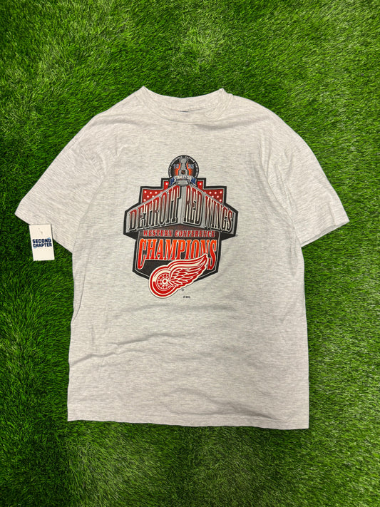 1995 Detroit Red Wings Stanley Cup Champions Vintage NHL Tee (XL)