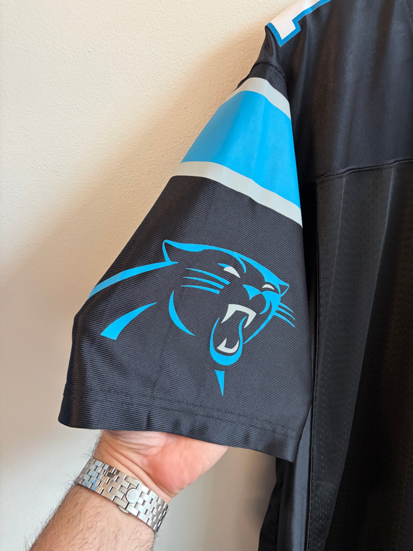 2010s Carolina Panthers Cam Newton Home Pro Line Jersey (M)