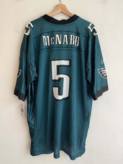 00s Philadelphia Eagles Donovan McNabb Reebok Home Jersey (XL)