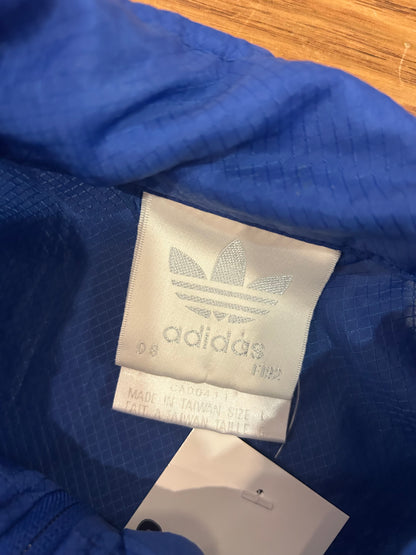 80s Adidas Blue Stained Windbreaker (L)