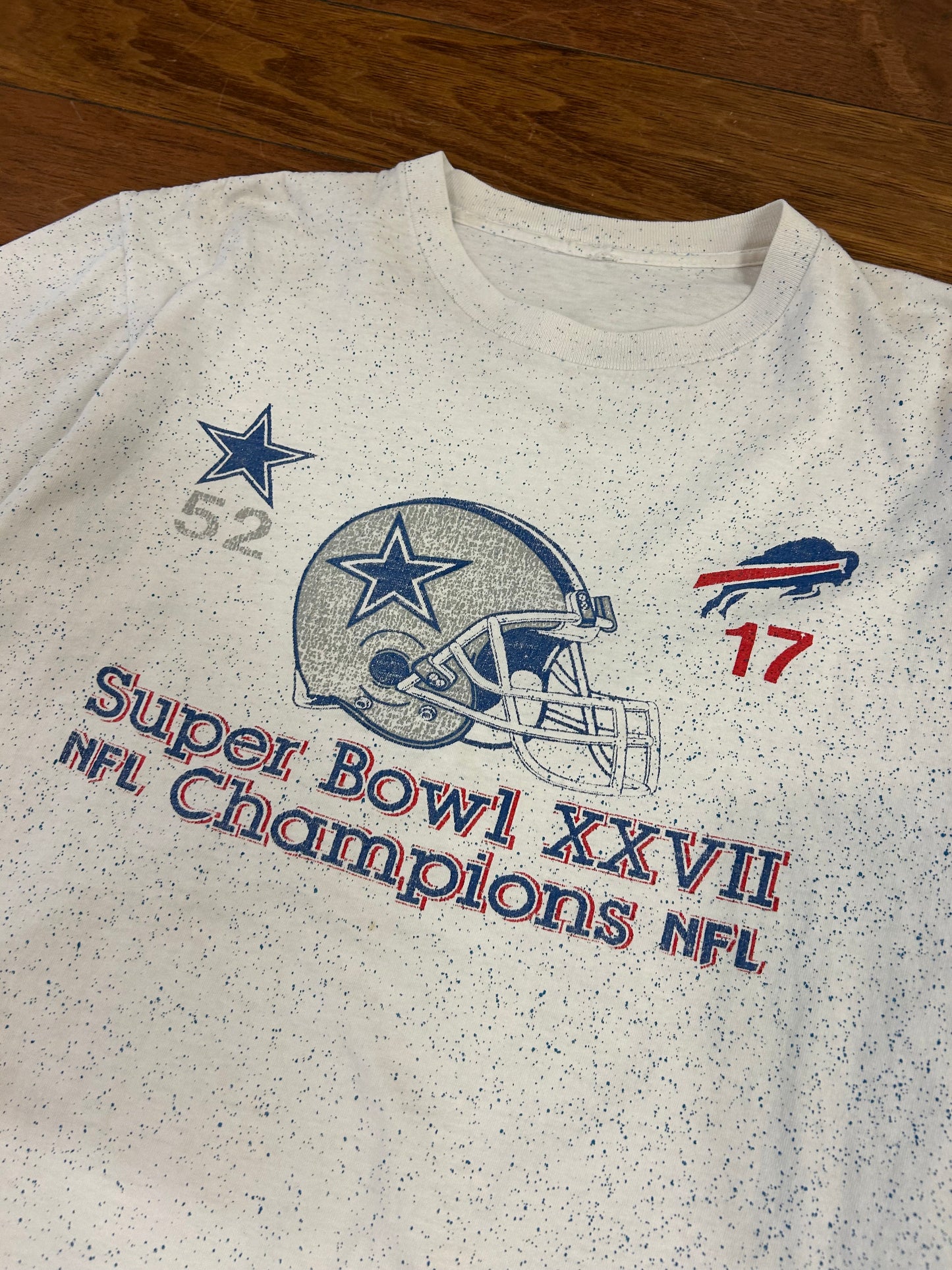 90s Dallas Cowboys Super Bowl XXVII Boxy Tee (L)