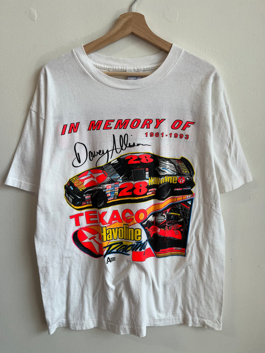 1993 Davey Allison Texaco NASCAR Racing Tee (L)