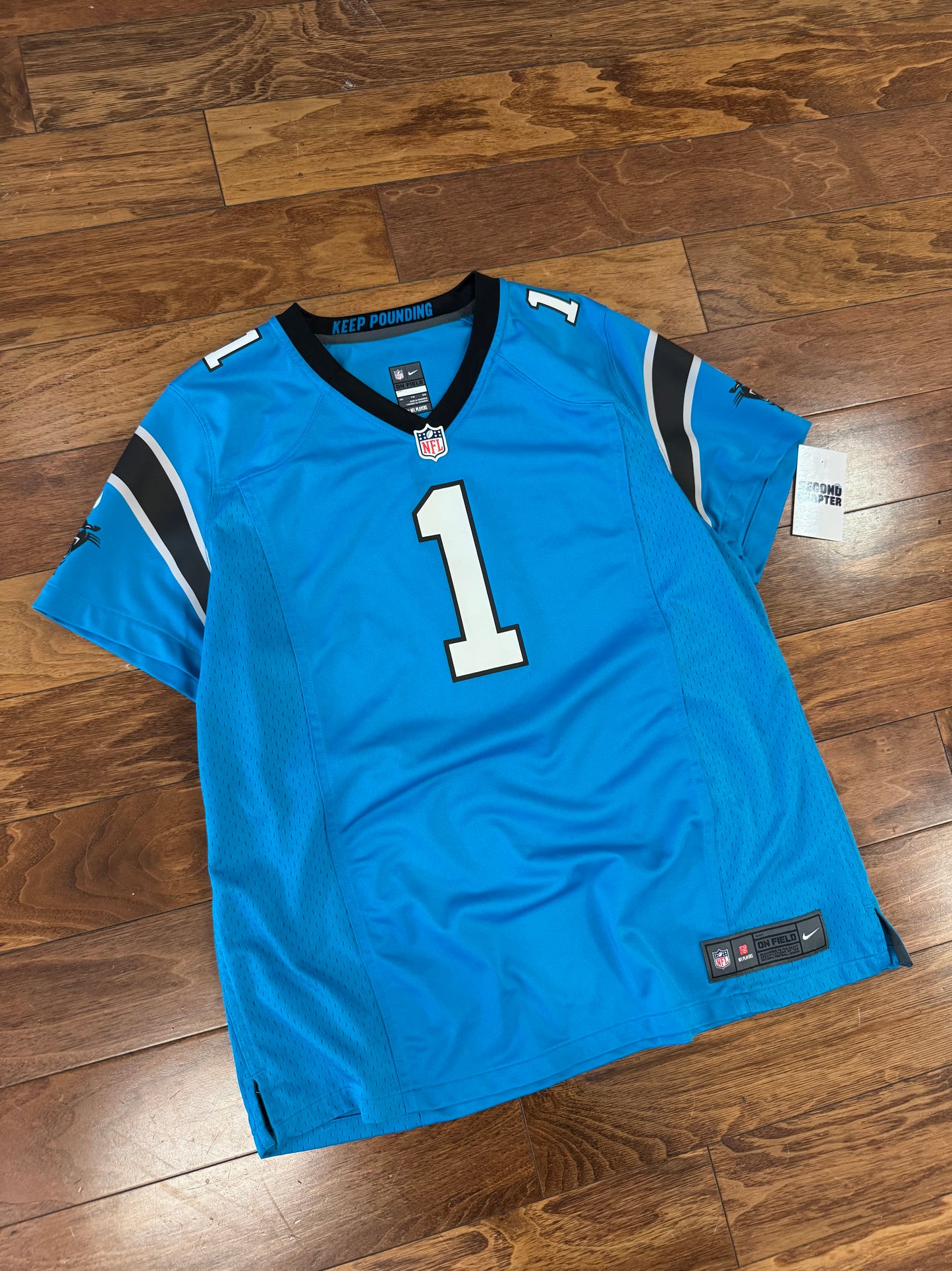 2012 Cam Newton Panthers Women's Jersey (XXL)