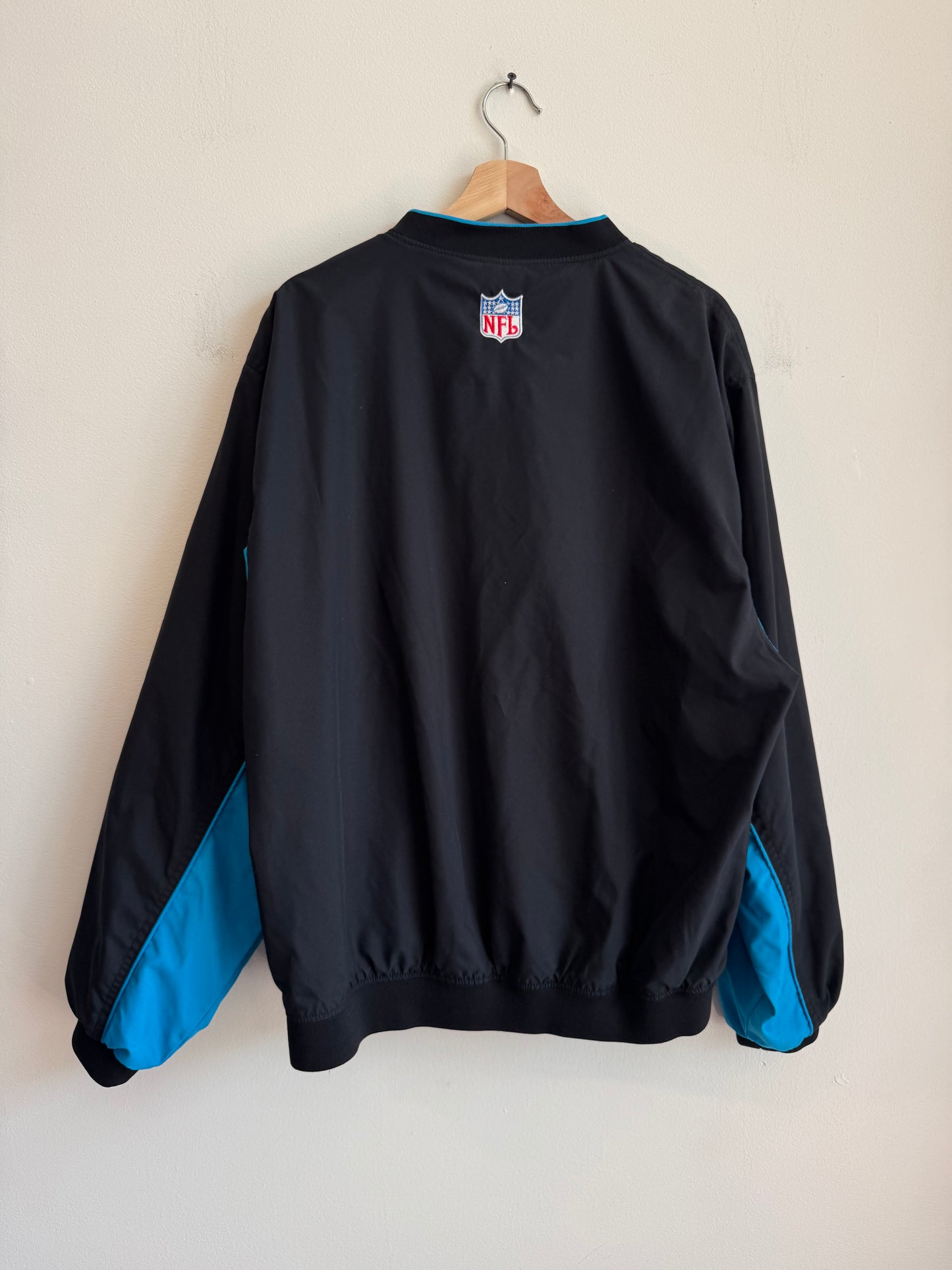 00s Carolina Panthers NFL On Field Reebok Windbreaker (L)