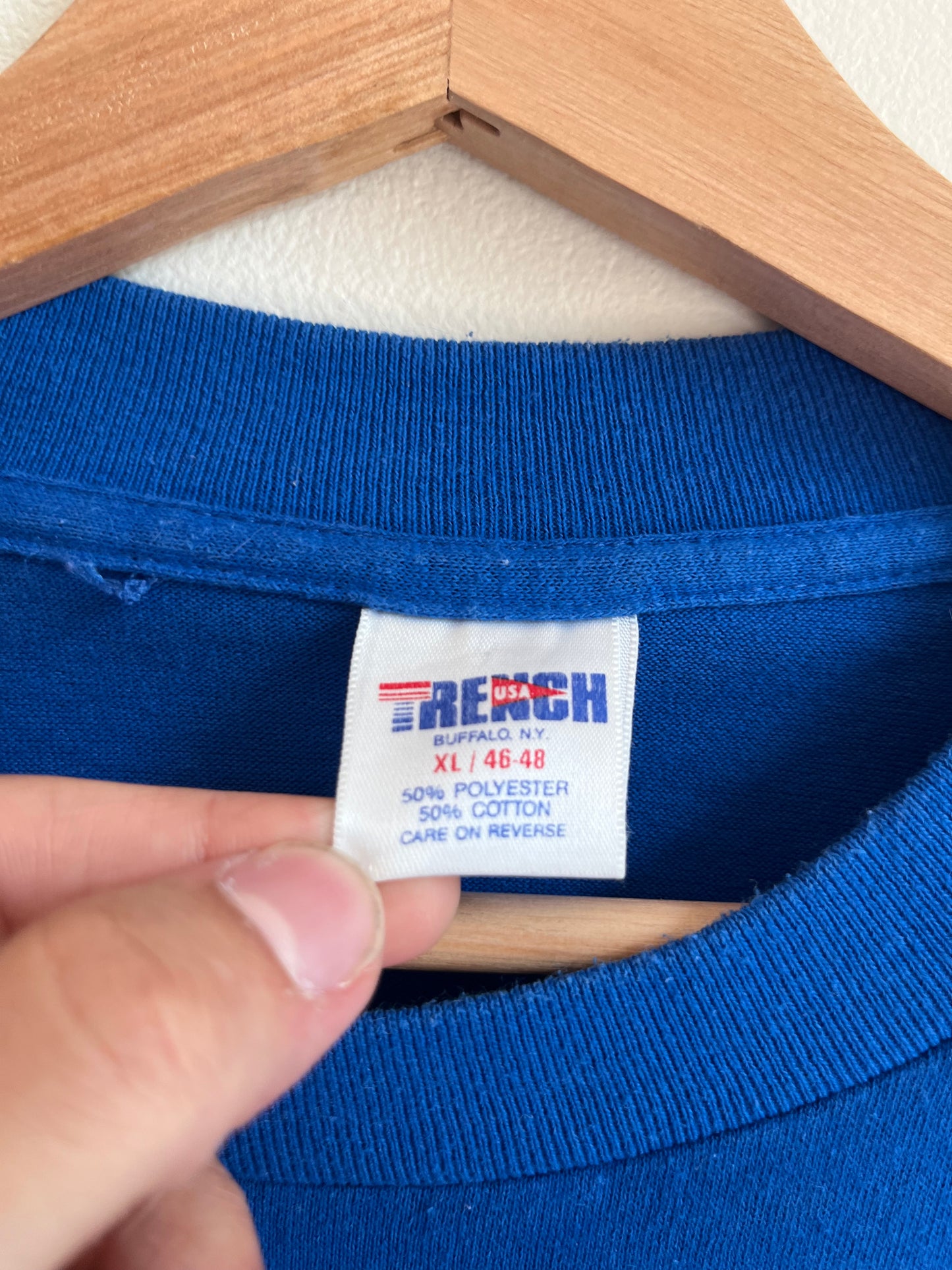 90s Buffalo Bills Vintage Trench Tee (XL)