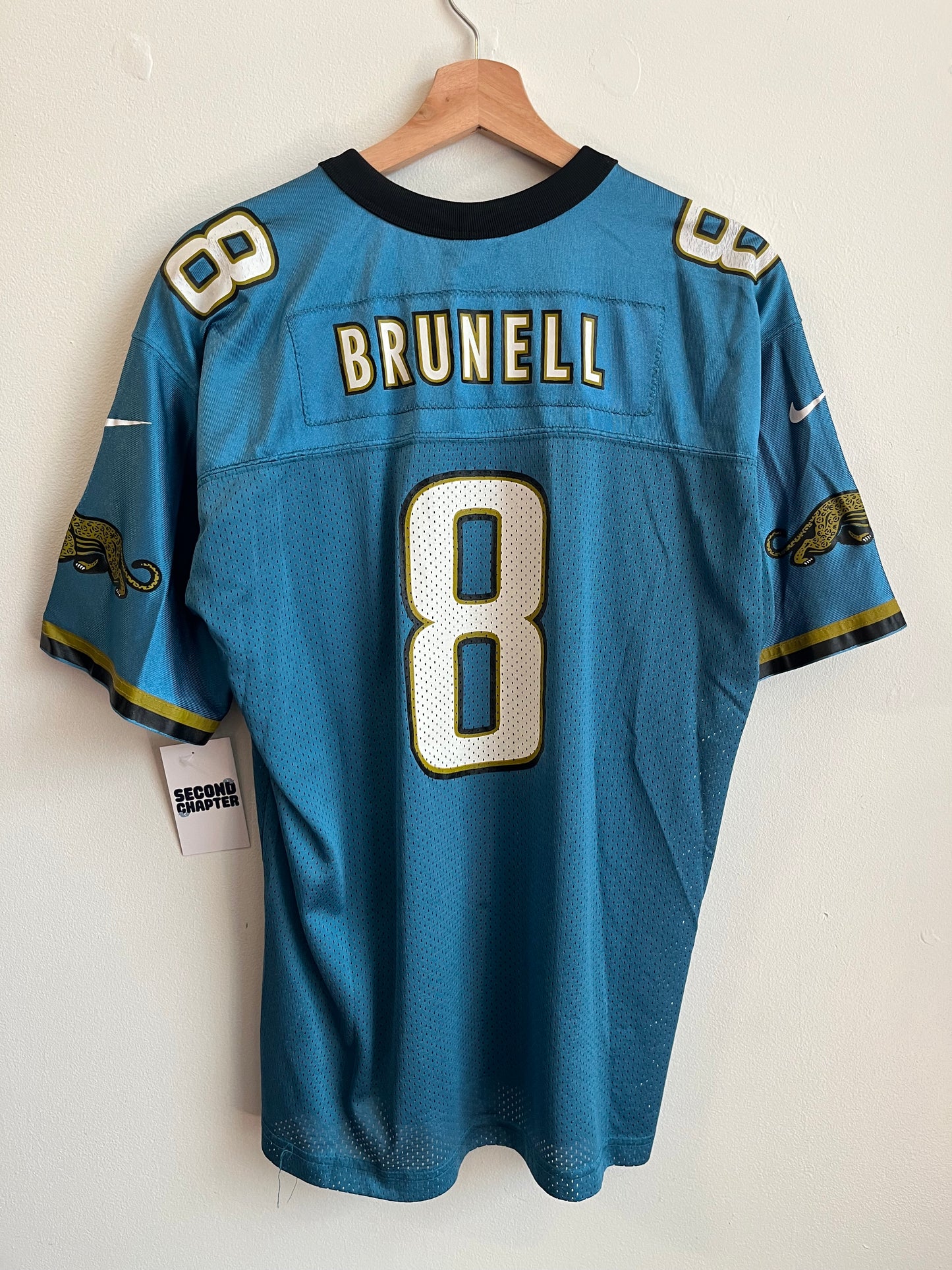 2000 Jacksonville Jaguars Mark Brunell Jersey (Youth XL)