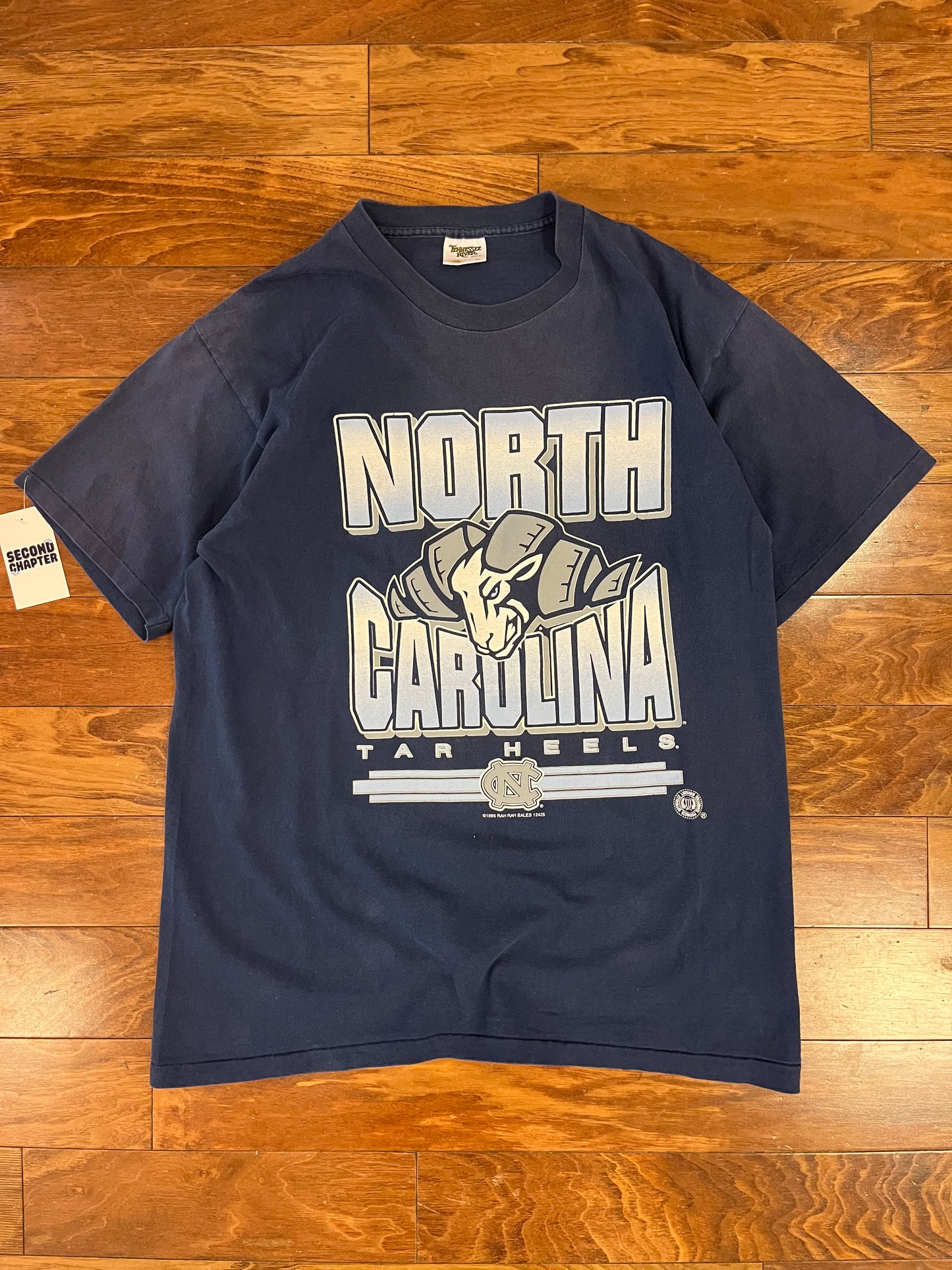 1995 UNC Tar Heels Vintage Faded Tee (XL)
