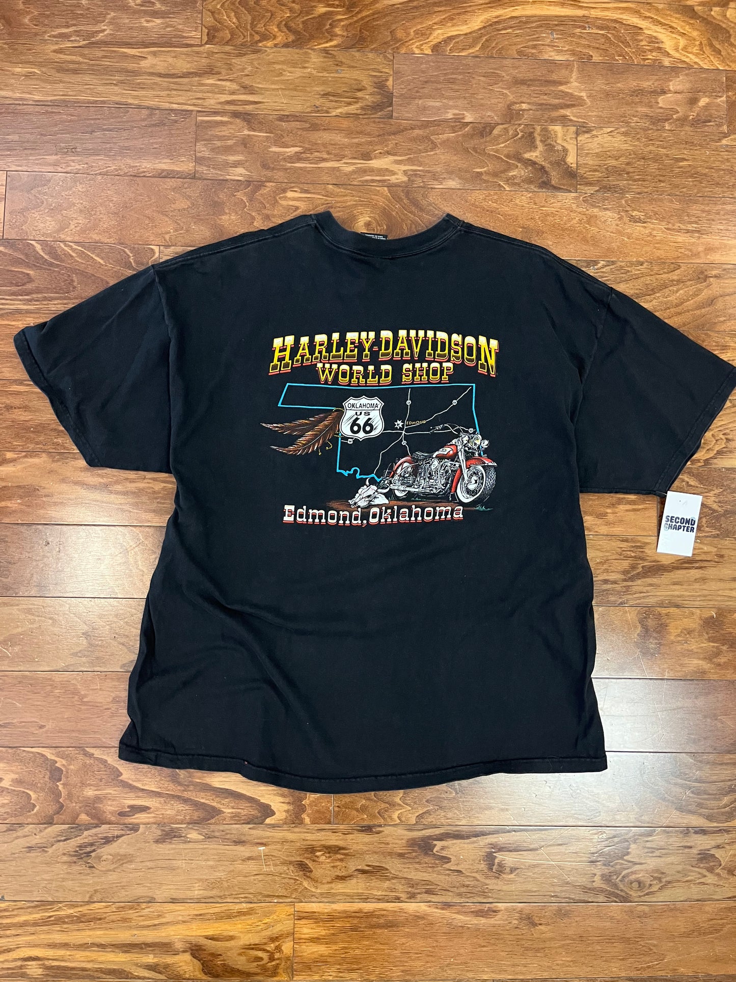 2001 Harley Davidson World Shop Pocket Tee (XXXL)