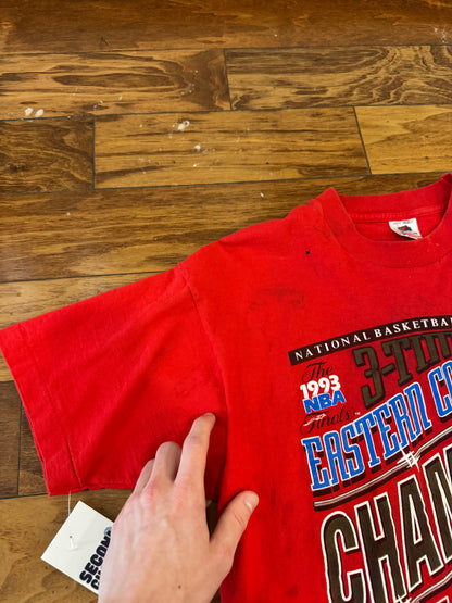 1993 Chicago Bulls 3x Champs Vintage Tee (L)