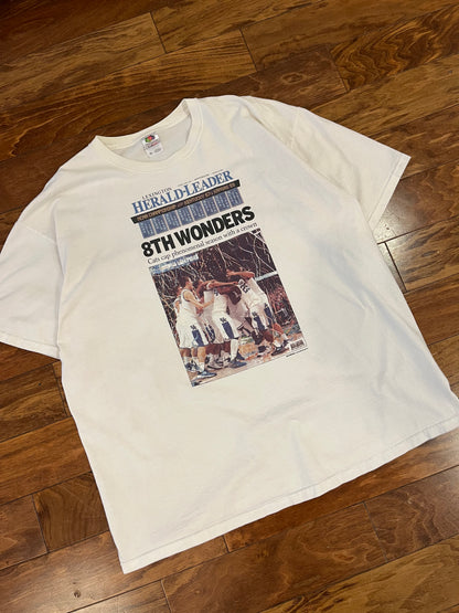 2012 Kentucky NCAA Basketball Champs Newspaper Tee (XXL)